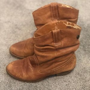 Steve Madden leather booties